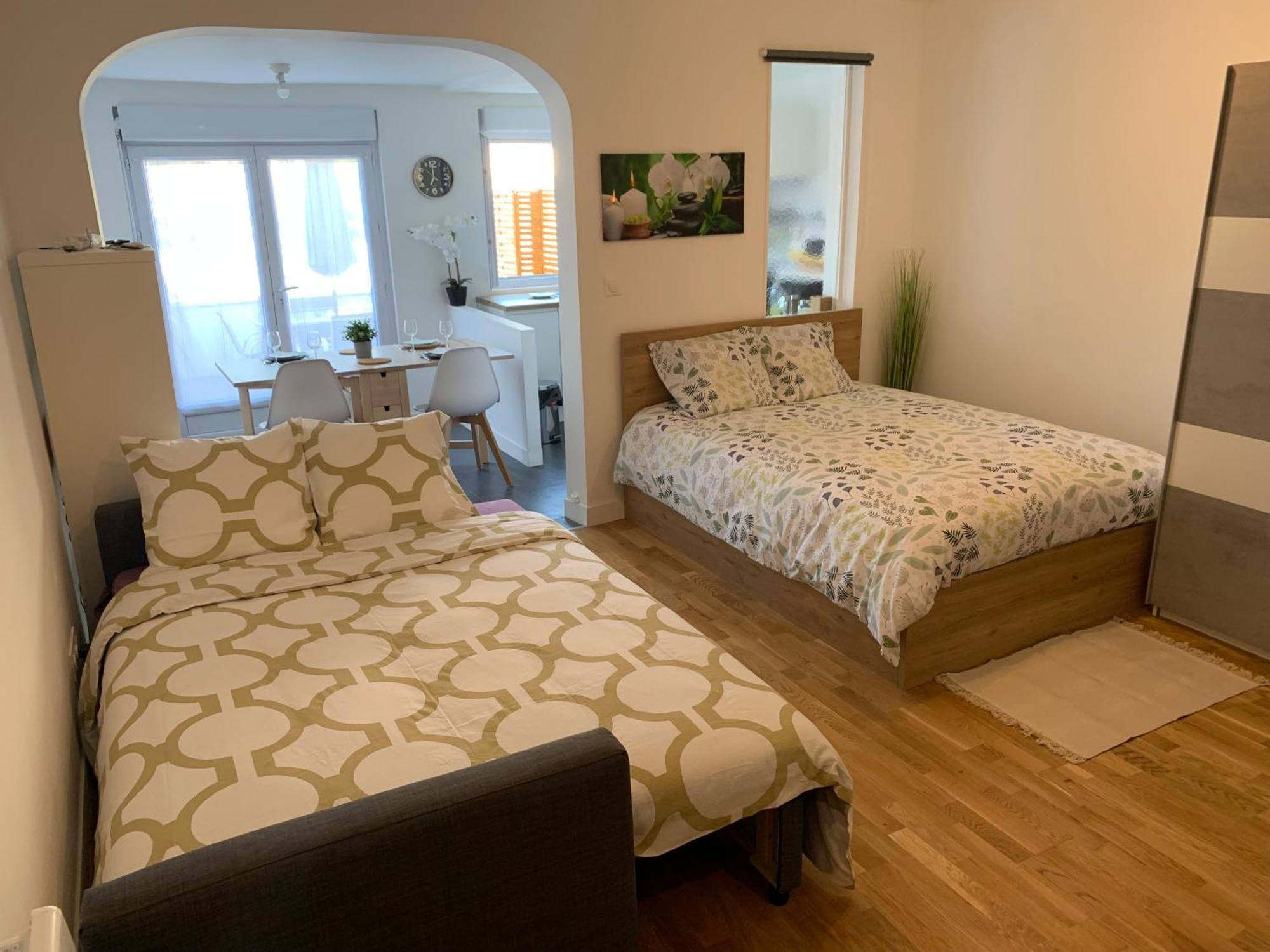 'Studiocdg' Appartement, Roissy Airport, Parc Expositions, Arena Grand Paris, Disney, Asterix 빌팽트 외부 사진